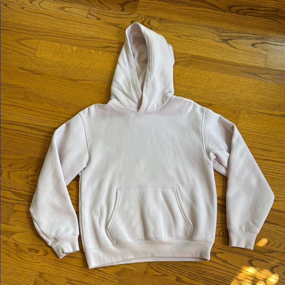 Aritzia Light Lilac Sweatfleece Hoodie Size Medium